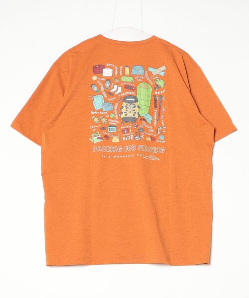 TIGORA（ティゴラ） tシャツ グラフィック半袖T パッキングリスト