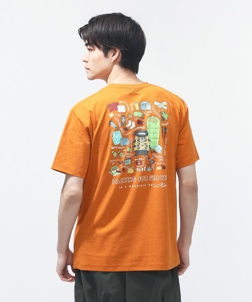 TIGORA（ティゴラ） tシャツ グラフィック半袖T パッキングリスト