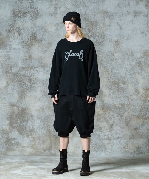 glamb」 長袖Tシャツ L ブラック メンズ glamb（グラム）の「The Eye 
