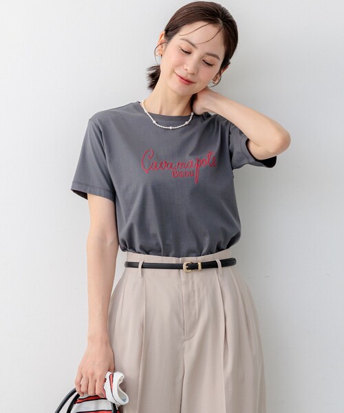 tシャツ ロゴ刺繍 Tシャツ レディース : ZOZOTOWN Yahoo!店 - 通販