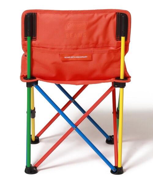 収納袋あり！Coleman 折りたたみアウトドアチェア 赤　セット Amazon.co.jp: Coleman Portable Camping Quad Chair with 4-Can