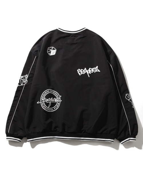 「SEQUENZ」 長袖Tシャツ M ブラック メンズ_画像5