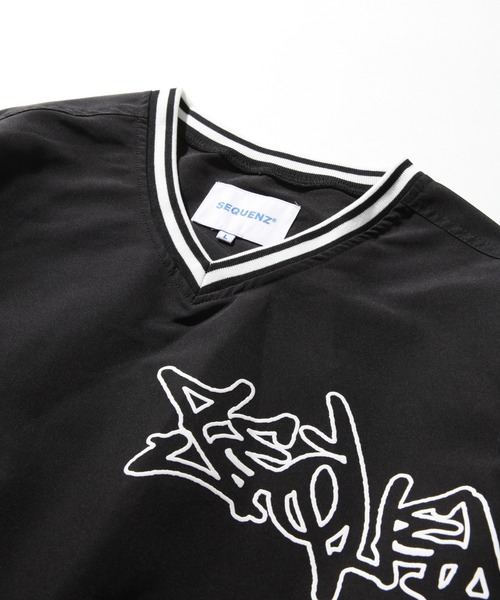 「SEQUENZ」 長袖Tシャツ M ブラック メンズ_画像8