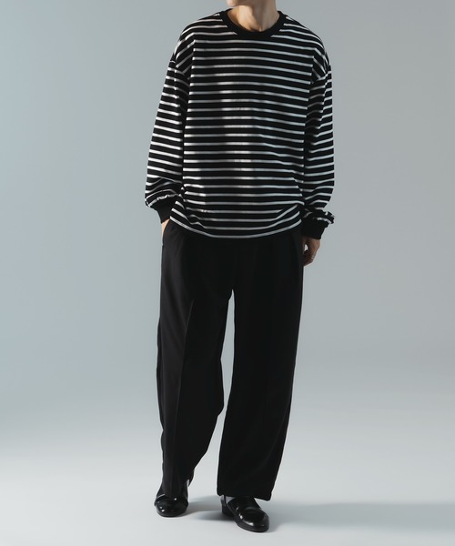 「epnok」 スラックス LARGE オフホワイト メンズ_画像2