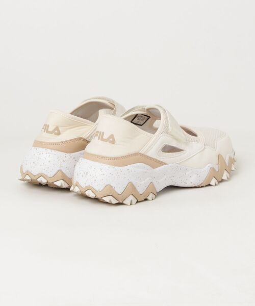 「FILA」 シューズ 24.5cm ベージュ メンズ_画像2