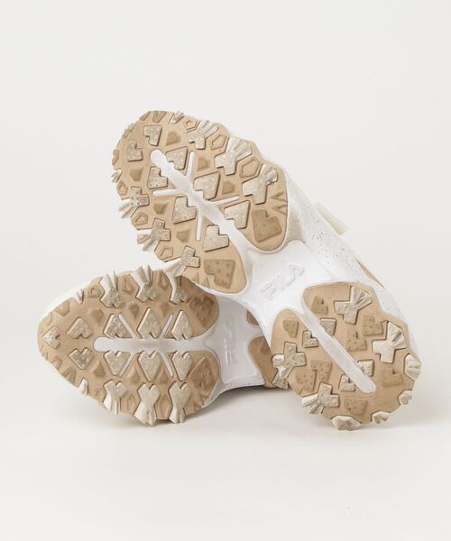 「FILA」 シューズ 24.5cm ベージュ メンズ_画像3