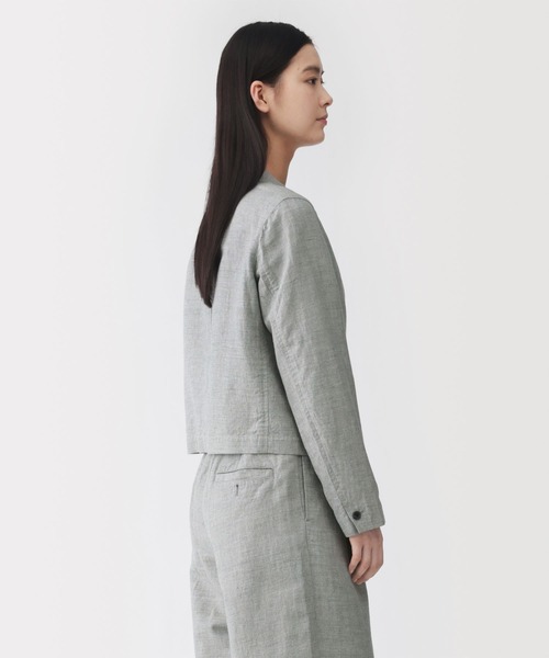MUJI Labo コート アウター 「MUJI Labo」婦人 リネンコットン