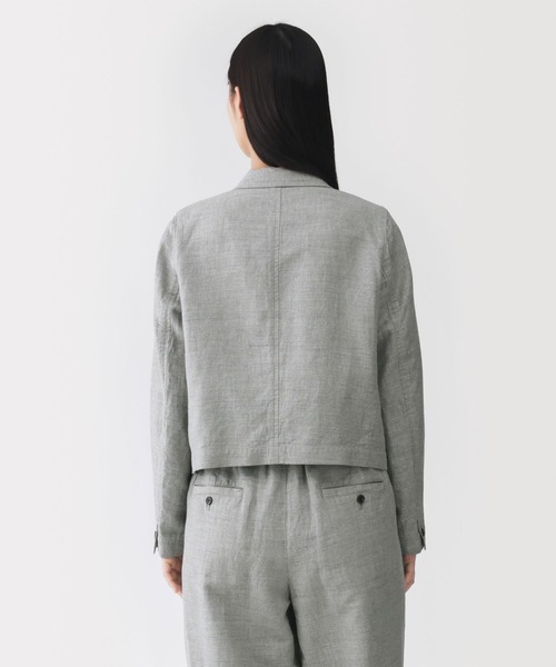 MUJI Labo コート アウター 「MUJI Labo」婦人 リネンコットン