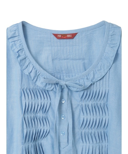 PINK HOUSE（ピンクハウス） ブラウス シャツ ネームワッペン使い