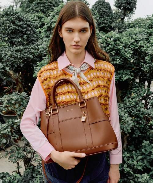 CHARLES & KEITH Scottie スコッティートートバッグ CHARLES ＆ KEITH（チャールズ&キース） トートバッグ Scottie