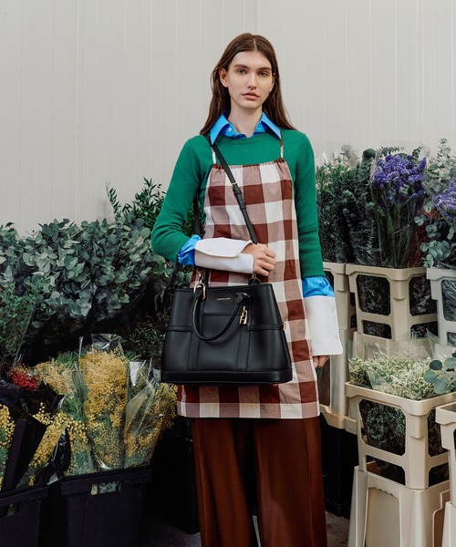 CHARLES & KEITH Scottie スコッティートートバッグ CHARLES ＆ KEITH（チャールズ&キース） トートバッグ Scottie