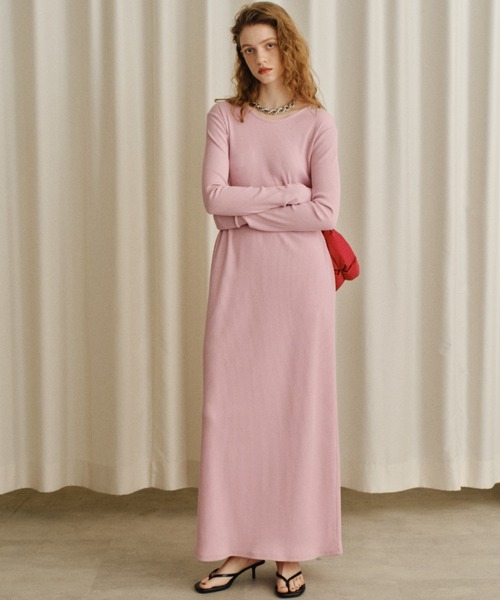 BE RADIANCE ピンクワンピース 未使用 yae」 長袖ワンピース 36 ベビーピンク レディース : ZOZOTOWN Yahoo