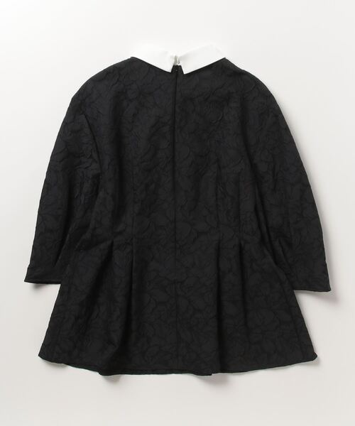 「Demi-Luxe BEAMS」 7分袖チュニック 38 ブラック レディース_画像3