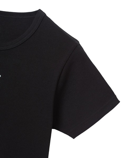 X-girl（エックスガール） tシャツ ONE POINT LOGO S/S BABY TEE