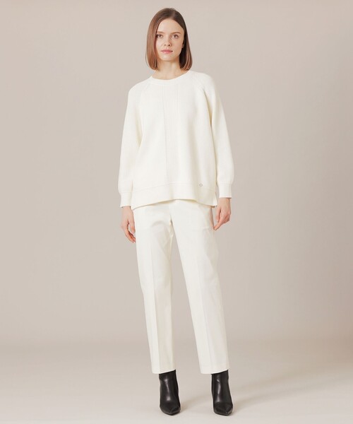 「MACKINTOSH LONDON」 長袖ニット 38 ネイビー レディース_画像2