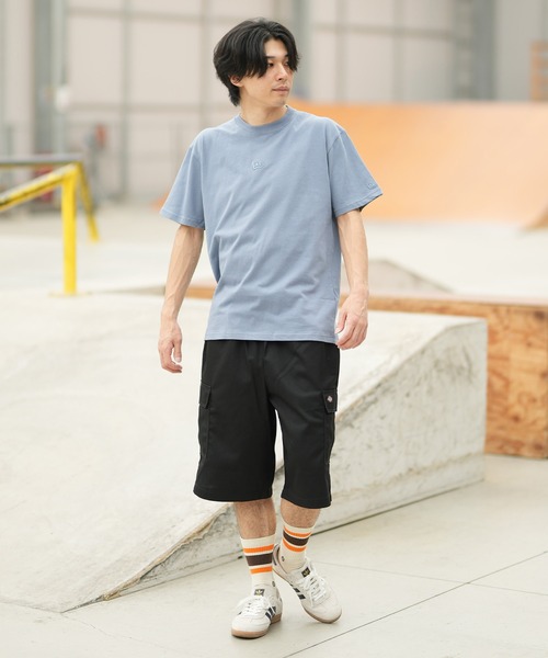 ディオール 2020 履き心地抜群 ワイドシルエット ハーフパンツ E4392 Dickies（ディッキーズ） ワイドパンツ ハーフパンツ パンツ 短パン
