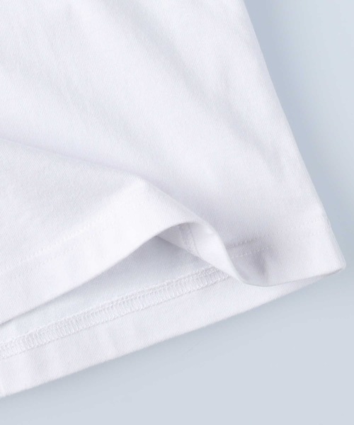 「CAMP7」 長袖Tシャツ M ホワイト メンズ_画像6