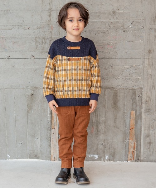 「RAGMART」 「KIDS」長袖カットソー 100cm イエロー キッズ_画像3