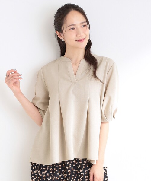 SHOO・LA・RUE（シューラルー） ブラウス シャツ 「洗濯後しわになり