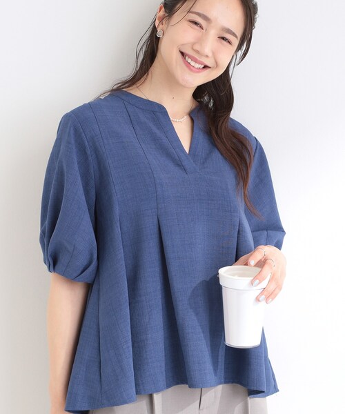 SHOO・LA・RUE（シューラルー） ブラウス シャツ 「洗濯後しわになり