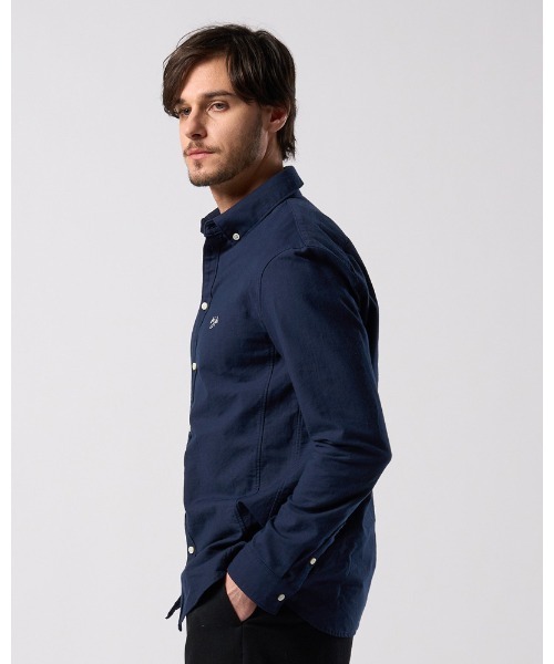 定価2.6万 wjk STRETCH BROAD HANNOVER シャツ M紺 wjk シャツ classic B.D shirt メンズ : ZOZOTOWN Yahoo!店 - 通販