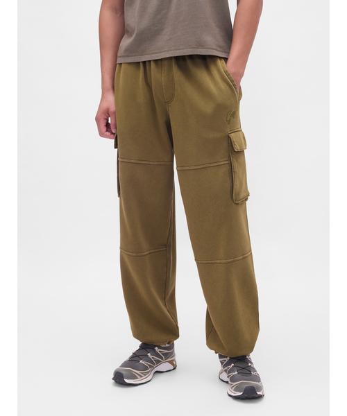 「GAP」 カーゴパンツ X-SMALL ブラウン メンズ_画像2