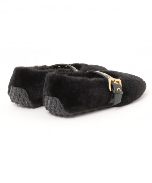 「STEVE MADDEN」 フラットパンプス 24.0cm ブラック レディース_画像2