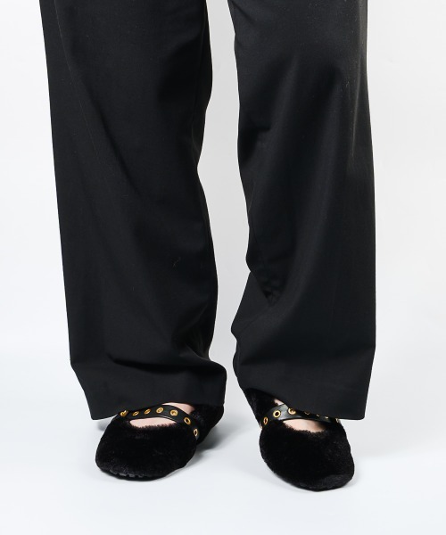 「STEVE MADDEN」 フラットパンプス 24.0cm ブラック レディース_画像4