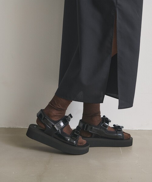 suicoke（スイコック） サンダル 「別注」「SUICOKE」WAS リボン