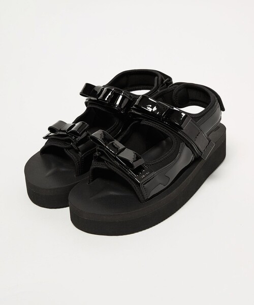 suicoke（スイコック） サンダル 「別注」「SUICOKE」WAS リボン