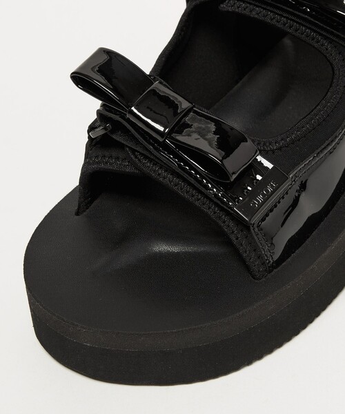 【希少サイズ】モンクレール × スイコック コラボサンダル 29cm ブラック suicoke（スイコック） サンダル 別注「SUICOKE/スイコック」CEL-PO