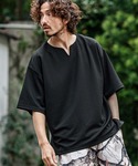 tシャツ mt10487- キーネックショート...の詳細画像1