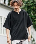 tシャツ mt10487- キーネックショート...の詳細画像2