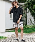 tシャツ mt10487- キーネックショート...の詳細画像3