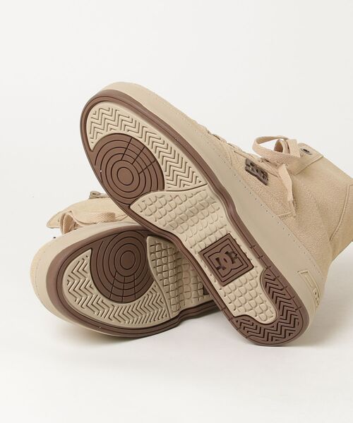 「DC SHOES」 ショートブーツ 24cm ベージュ レディース_画像3