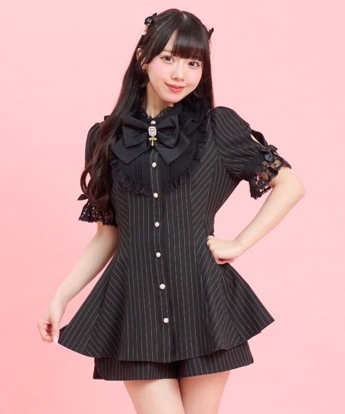 Secret Honey（シークレットハニー） セットアップ バッスル半袖