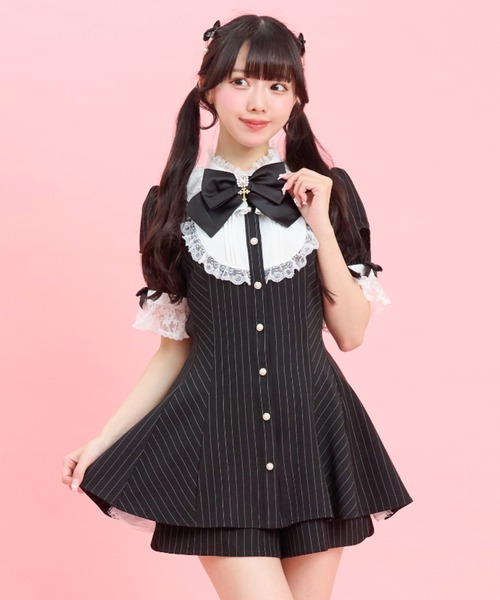 Secret Honey（シークレットハニー） セットアップ バッスル半袖