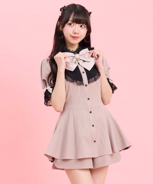 Secret Honey（シークレットハニー） セットアップ バッスル半袖