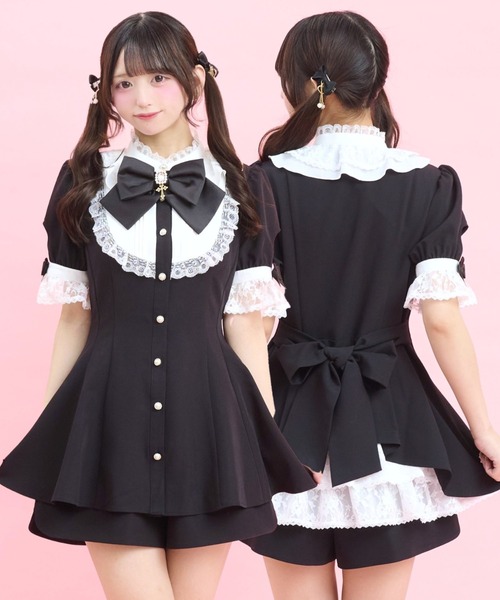 Secret Honey（シークレットハニー） セットアップ バッスル半袖