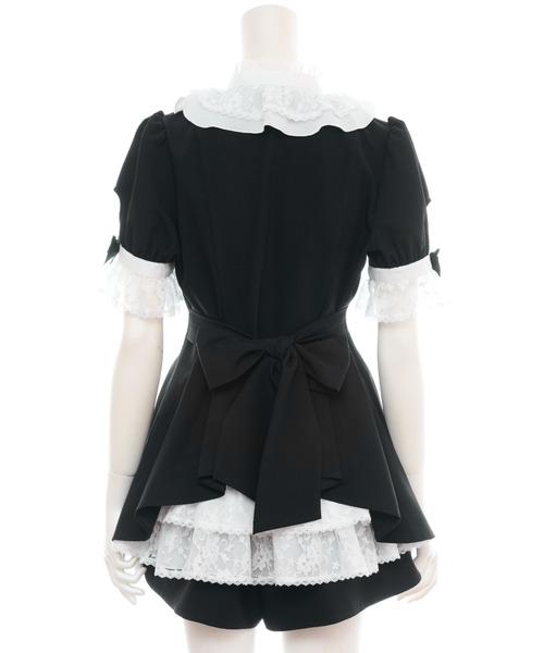 SECRETセットアップ 上のみ Secret Honey（シークレットハニー） セットアップ バッスル半袖