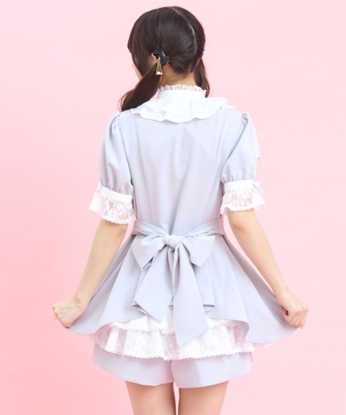 Secret Honey（シークレットハニー） セットアップ 夏 バッスル半袖