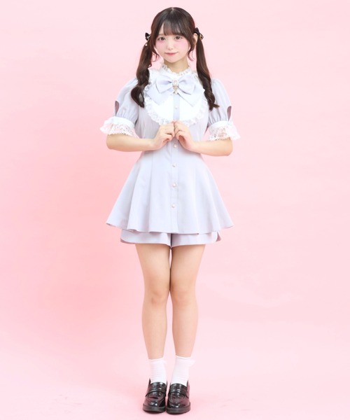 Secret Honey（シークレットハニー） セットアップ バッスル半袖