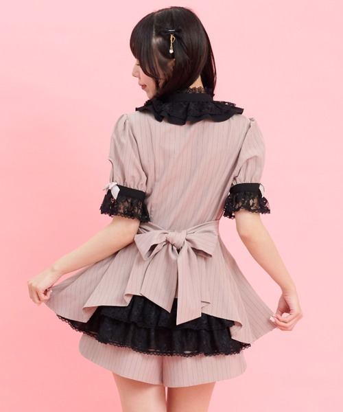 Secret Honey（シークレットハニー） セットアップ バッスル半袖