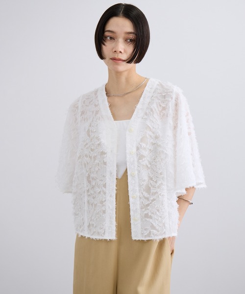 SALON adam et rope'（サロン アダム エ ロペ） ブラウス シャツ 「WEB