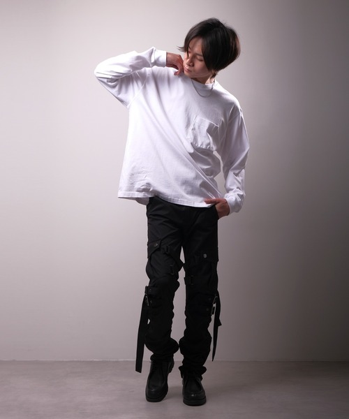 「FUNALIVE」 「K・U・I」パンツ M ブラック メンズ_画像6