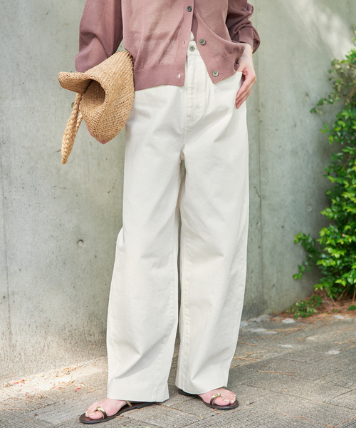 SLOBE IENA（スローブイエナ） ワイドパンツ ジーンズ デニム デニム