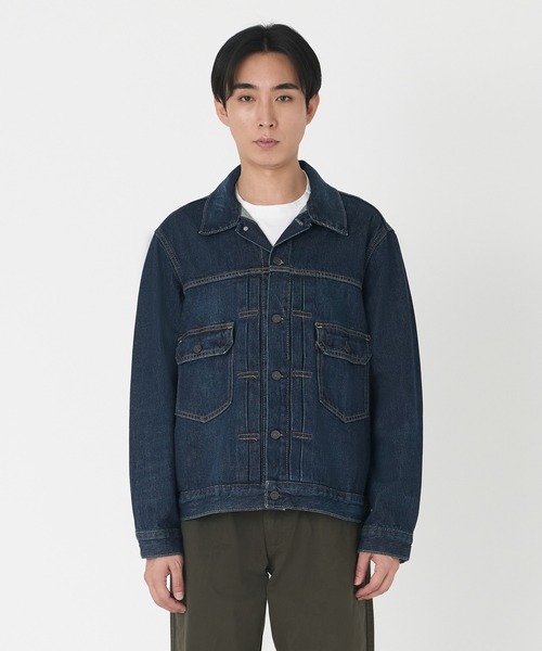 Levi's（リーバイス） デニムジャケット S ダークインディゴブルー