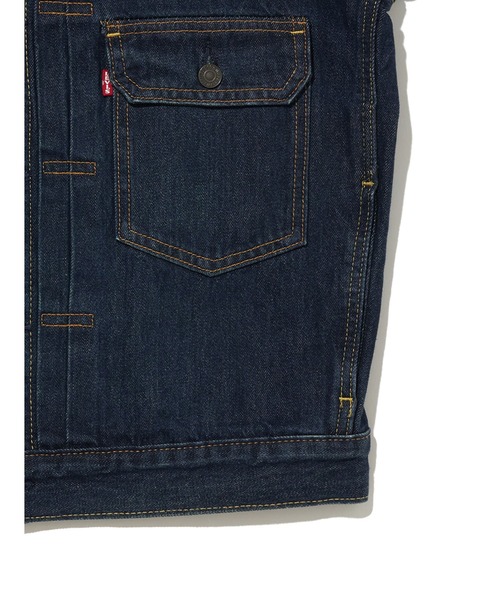 Levi's（リーバイス） デニムジャケット S ダークインディゴブルー