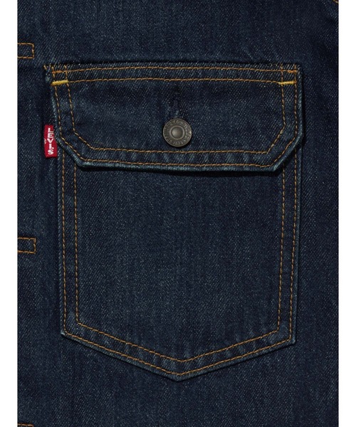 Levi's（リーバイス） デニムジャケット S ダークインディゴブルー