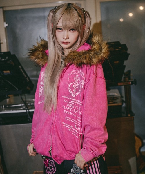 GALFY（ガルフィー） パーカー 「GALFY」ギラツキFUR PK 